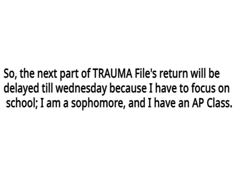 Next part is delayed