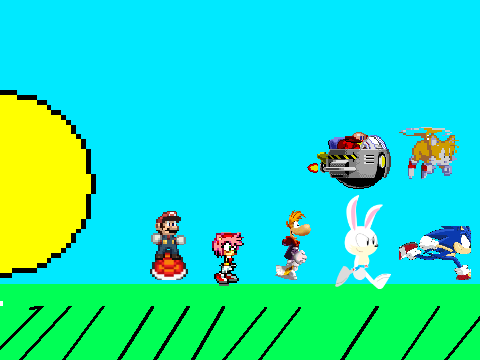 Add yourself running From Pac-man remix remix
