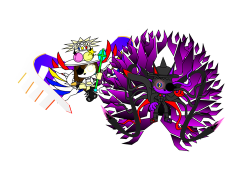 Diverboi And CuCl7 As Galeem And Dharkon