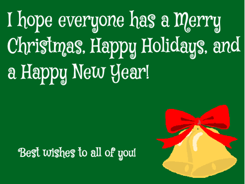 Have a Merry Christmas!