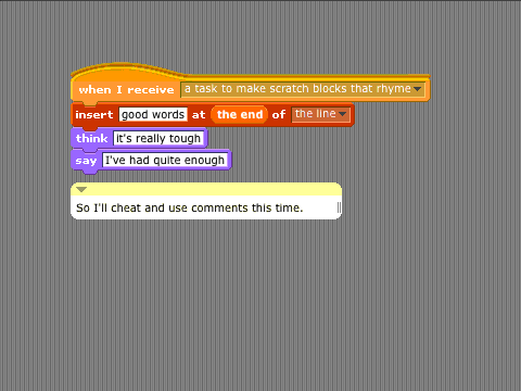 Scratch Limerick