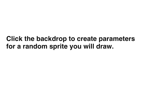 Random sprite challenge