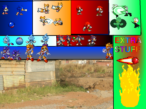 sonic team vs. nazo team scene creator