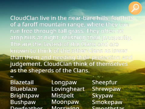 CloudClan (The Great Plight)