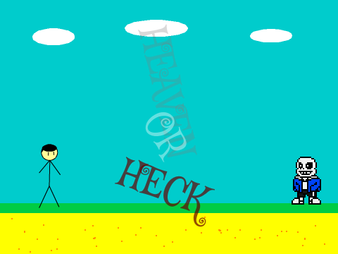 Sans vs. Ultimate piolo stickman: up