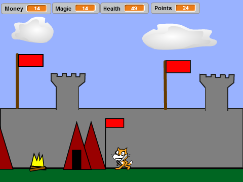 The Legendary Battle of Scratch Cat