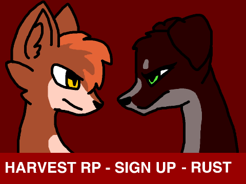 HARVEST RP Sign-up Sheet - Rust