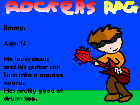 Rockers RPG : My entry!