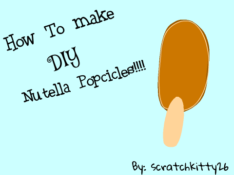 DIY Hazelnut Spread Popsicles!!!