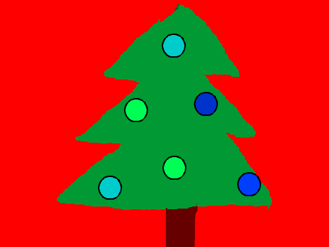 Twinkling Christmas Tree