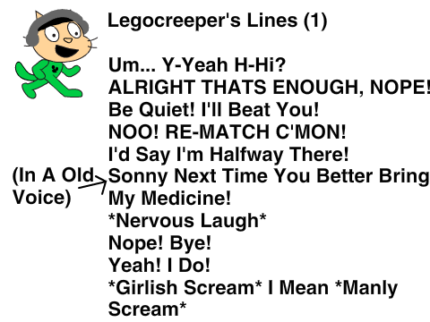Legocreepers Story Mode EP 2 Lines remix