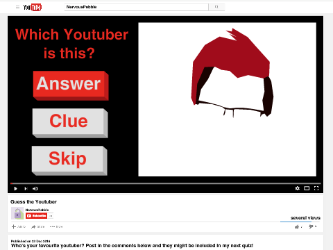 Guess the Youtuber!