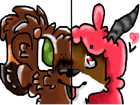 Collab Art With @PeachyKate!