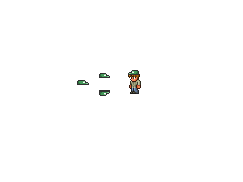 terrariea andrew cap with hair and throwing animat