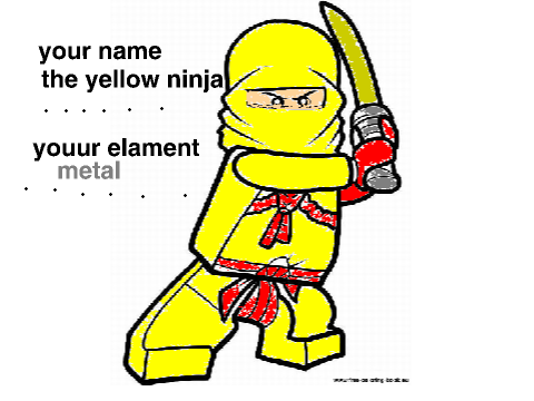 create you as a ninga remix