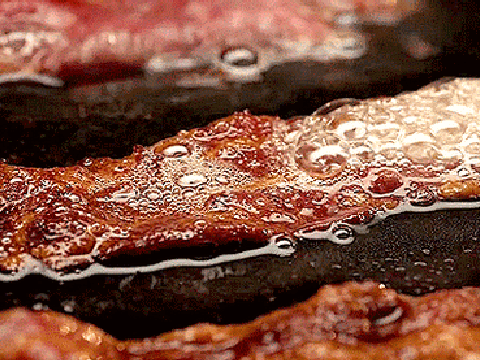 Enjoy the bacon