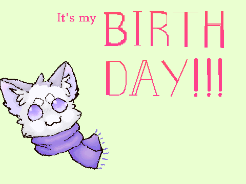 it's my birthday