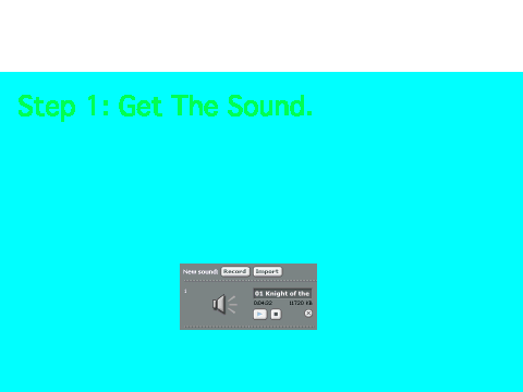 How To Export a Sound And Use It