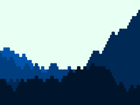 Random Hill Art (100% Pen)
