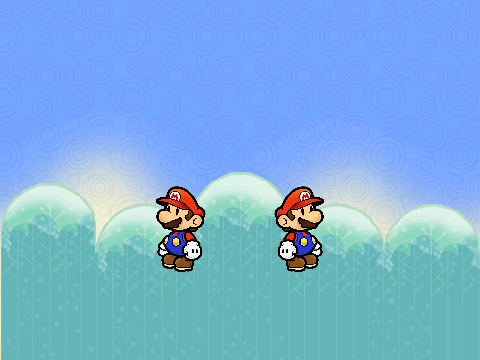 3D Paper Mario Test 2 player edit