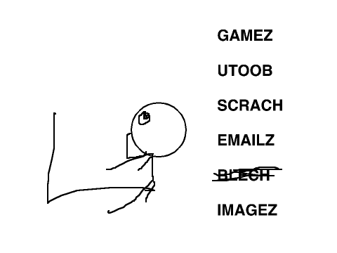 the moment I got my email acc