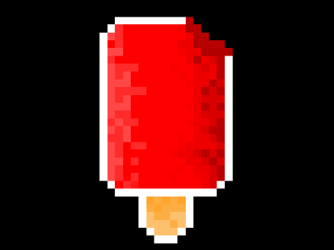 Popsicle Art | PixelFood #1
