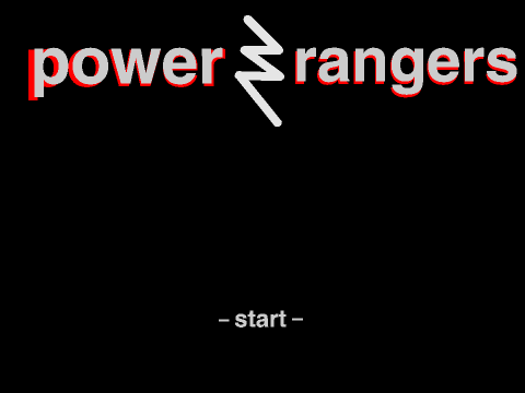 power ranger 2017 game