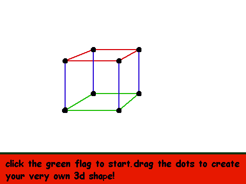 create a 3-d shape!