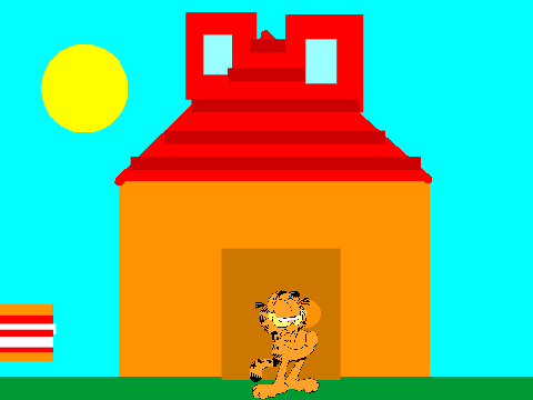 Garfield's Raining Lasanga Eater