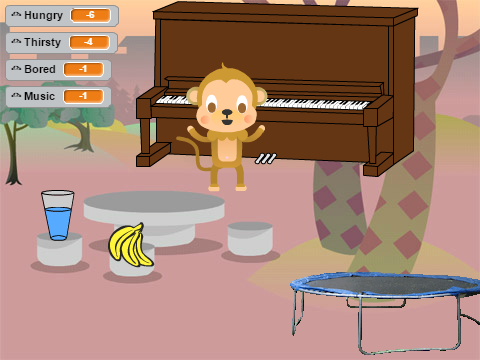Your Virtual Pet Monkey! 