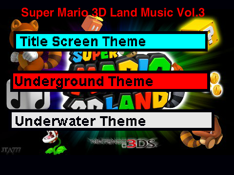 Super Mario 3D Land Music Vol. 3