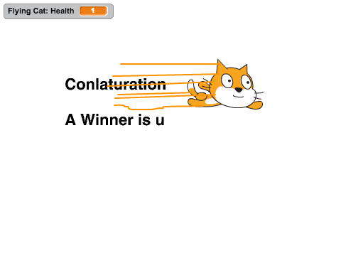 Flying Cat Butterfly Battle