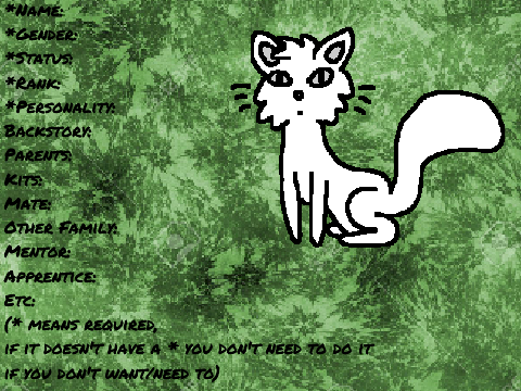 Sageclan Character Form