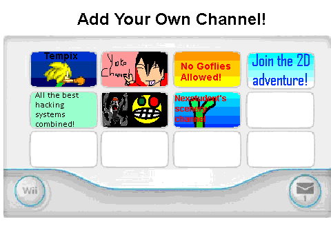 Add Your Own Wii Channel!