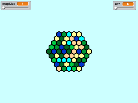 Hexagon Drawing