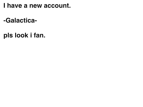 New Account