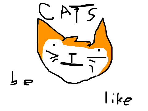 Cats be like
