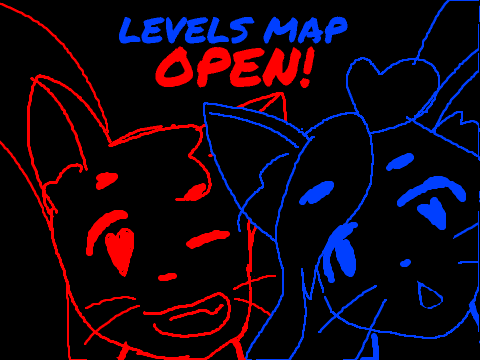 Levels Lineart OC MAP CANCELLED >.<