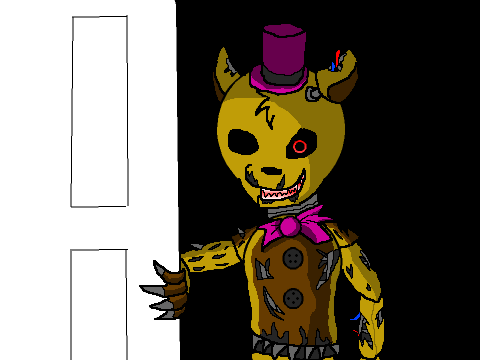 Nightmare Fredbear Speedpaint