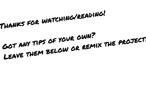 Drawing Tips!!