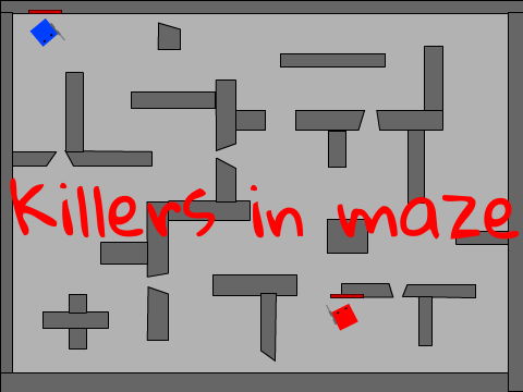 Killers in maze ( multi game)