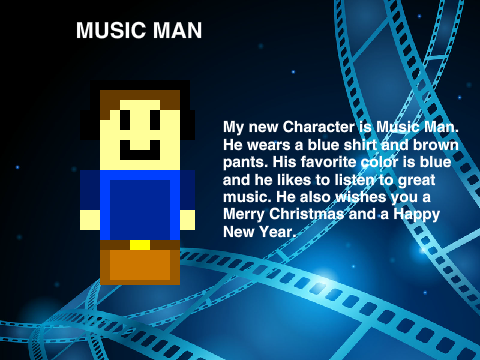 Music Man (for the Design Your Own Character studio)