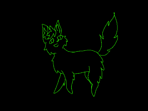 Random anime with my new Art tablet