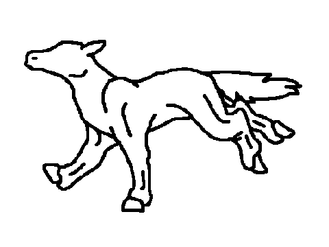 Horse Run Cycle