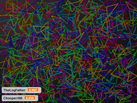 Test if point in triangle remix