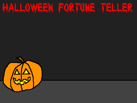 Halloween Fortune Teller