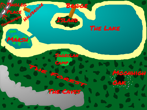 Sageclan Territory Map