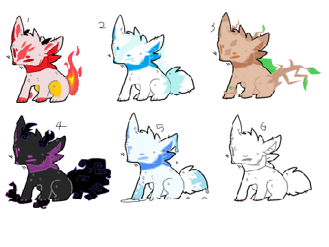elamental foxes 