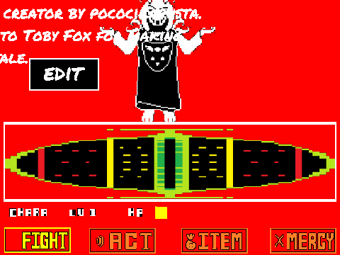 Undertale Asriel Battle