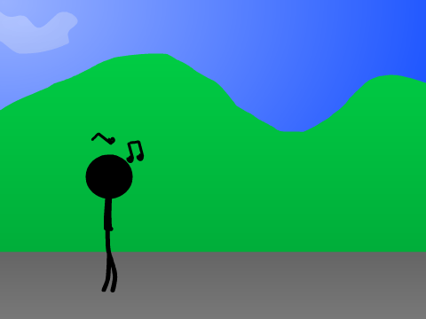 Hello (walking animation test)